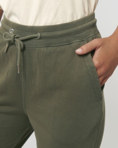 Mover Vintage - Die Garment-Dyed Unisex-Jogginghose - G. Dyed Khaki - L bedrucken, Art.-Nr. STBU576C1091L