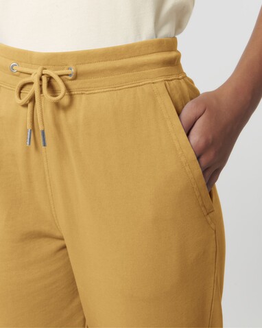 Mover Vintage - Die Garment-Dyed Unisex-Jogginghose - G. Dyed Gold Ochre - M bedrucken, Art.-Nr. STBU576C1411M