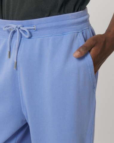 Mover Vintage - Die Garment-Dyed Unisex-Jogginghose - G. Dyed Swimmer Blue - M bedrucken, Art.-Nr. STBU576C1031M