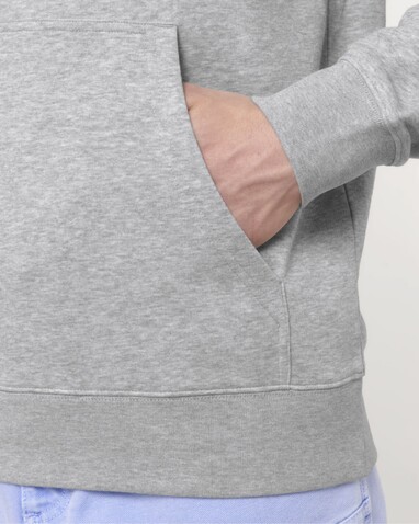 Archer - Der Unisex-Hoodie aus French Terry - Heather Grey - XXS bedrucken, Art.-Nr. STSU011C2502S