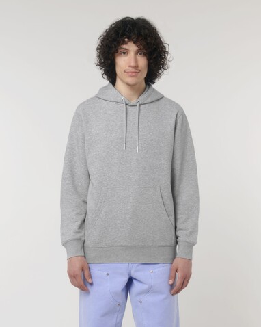 Archer - Der Unisex-Hoodie aus French Terry - Heather Grey - XXS bedrucken, Art.-Nr. STSU011C2502S