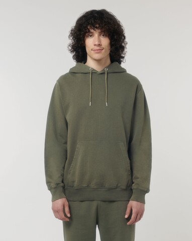 Archer Vintage - Der Garment-Dyed Unisex-Hoodie aus French Terry - G. Dyed Khaki - XS bedrucken, Art.-Nr. STSU040C109XS Archer Vintage - Der Garment-Dyed Unisex-Hoodie aus French Terry - G. Dyed Khaki - XS bedrucken, Art.-Nr. STSU040C109XS