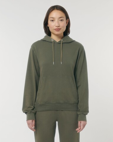 Archer Vintage - Der Garment-Dyed Unisex-Hoodie aus French Terry - G. Dyed Khaki - XS bedrucken, Art.-Nr. STSU040C109XS Archer Vintage - Der Garment-Dyed Unisex-Hoodie aus French Terry - G. Dyed Khaki - XS bedrucken, Art.-Nr. STSU040C109XS