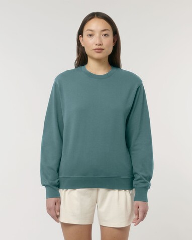 Matcher Vintage - Das Garment-Dyed Rundhals-Unisex-Sweatshirt aus French Terry - G. Dyed Hydro - S bedrucken, Art.-Nr. STSU085C1021S Matcher Vintage - Das Garment-Dyed Rundhals-Unisex-Sweatshirt aus French Terry - G. Dyed Hydro - S bedrucken, Art.-Nr. STSU085C1021S