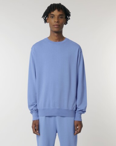 Matcher Vintage - Das Garment-Dyed Rundhals-Unisex-Sweatshirt aus French Terry - G. Dyed Swimmer Blue - XXL bedrucken, Art.-Nr. STSU085C1032X Matcher Vintage - Das Garment-Dyed Rundhals-Unisex-Sweatshirt aus French Terry - G. Dyed Swimmer Blue - XXL bedrucken, Art.-Nr. STSU085C1032X