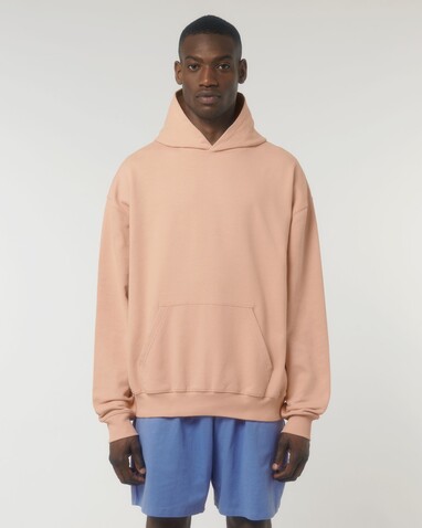 Cooper Dry - Der Boxy Unisex-Hoodie mit trockenem Griff - Fraiche Peche - L bedrucken, Art.-Nr. STSU797C1011L