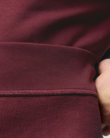 Matcher - Das Rundhals-Unisex-Sweatshirt aus French Terry - Burgundy - XXS bedrucken, Art.-Nr. STSU799C2442S