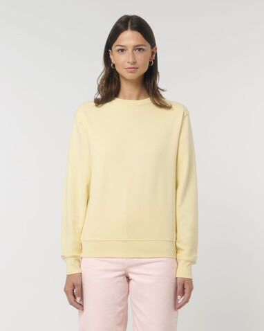 Matcher - Das Rundhals-Unisex-Sweatshirt aus French Terry - Butter - S bedrucken, Art.-Nr. STSU799C0781S