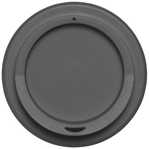 Americano® Eco 350 ml recycelter Becher, grau bedrucken, Art.-Nr. 21042282
