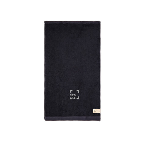 VINGA Birch Handtuch 40x70, 450gr/m² schwarz bedrucken, Art.-Nr. B4500902