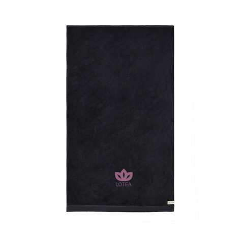 VINGA Birch Handtuch 90x150, 450gr/m² schwarz bedrucken, Art.-Nr. B4500904 VINGA Birch Handtuch 90x150, 450gr/m² schwarz bedrucken, Art.-Nr. B4500904