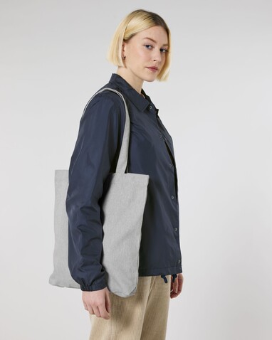 Tote Bag - Das gewebte Tote Bag - Heather Grey - OS bedrucken, Art.-Nr. STAU760C250OS