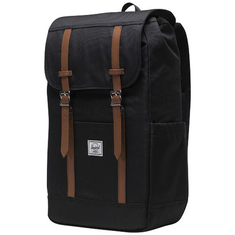 Herschel Retreat™ recycelter Laptop-Rucksack 23 L, schwarz bedrucken, Art.-Nr. 12069190 Herschel Retreat™ recycelter Laptop-Rucksack 23 L, schwarz bedrucken, Art.-Nr. 12069190