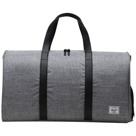 Herschel Novel™ recycelte Reisetasche 43 L, heather grau bedrucken, Art.-Nr. 12069380