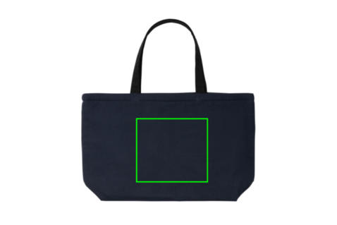 Impact Aware™ 285g/m² große, ungefärbte Rcanvas-Kühltasche navy blau bedrucken, Art.-Nr. P422.489