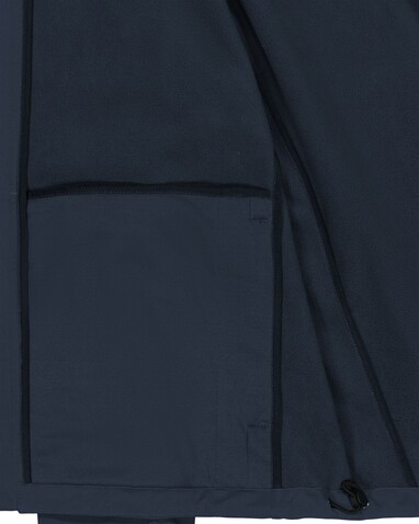 Stanley Discoverer - Die Herren-Softshelljacke mit Kapuze - French Navy - L bedrucken, Art.-Nr. STJM158C7271L