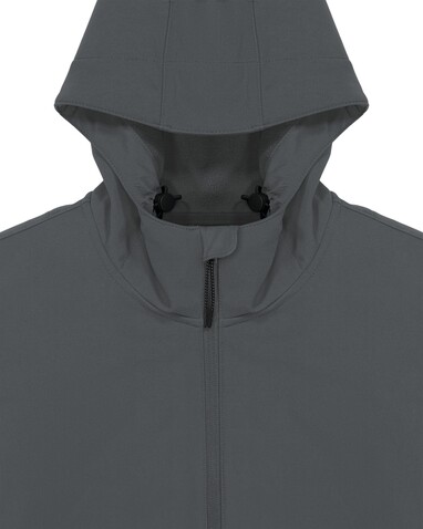 Stanley Discoverer - Die Herren-Softshelljacke mit Kapuze - Anthracite - XL bedrucken, Art.-Nr. STJM158C2531X