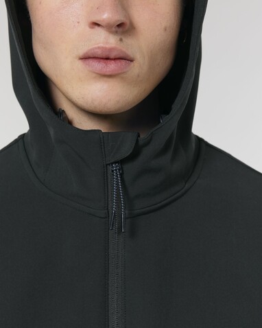 Stanley Discoverer - Die Herren-Softshelljacke mit Kapuze - Black - XXL bedrucken, Art.-Nr. STJM158C0022X