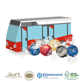 3D Präsent Bus, Klimaneutral, FSC® bedrucken, Art.-Nr. 91493