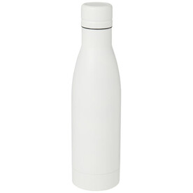 Vasa RCS-zertifizierte Kupfer-Vakuum Isolierflasche aus recyceltem Edelstahl, 500 ml, weiss bedrucken, Art.-Nr. 10073601 Vasa RCS-zertifizierte Kupfer-Vakuum Isolierflasche aus recyceltem Edelstahl, 500 ml, weiss bedrucken, Art.-Nr. 10073601