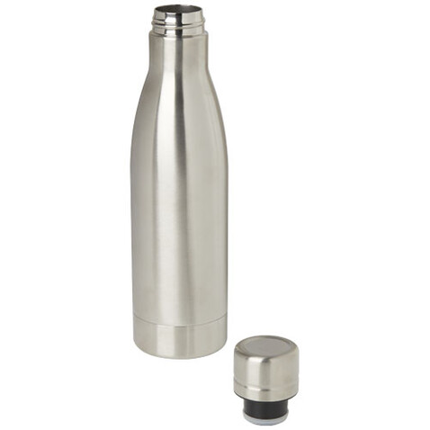 Vasa RCS-zertifizierte Kupfer-Vakuum Isolierflasche aus recyceltem Edelstahl, 500 ml, silber bedrucken, Art.-Nr. 10073681 Vasa RCS-zertifizierte Kupfer-Vakuum Isolierflasche aus recyceltem Edelstahl, 500 ml, silber bedrucken, Art.-Nr. 10073681