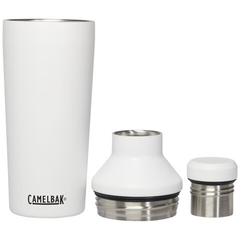 CamelBak® Horizon vakuumisolierter Cocktailshaker, 600 ml, weiss bedrucken, Art.-Nr. 10074801