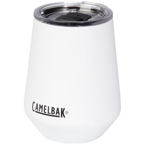 CamelBak® Horizon vakuumisolierter Weinbecher, 350 ml, weiss bedrucken, Art.-Nr. 10075001