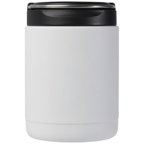 Doveron Lunchpot, isoliert aus recyceltem Edelstahl, 500 ml, weiss bedrucken, Art.-Nr. 11334001