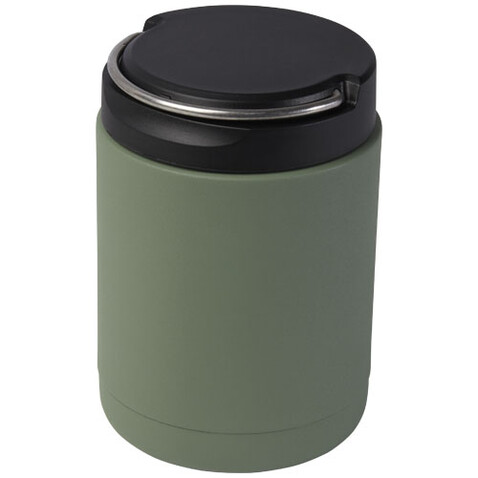 Doveron Lunchpot, isoliert aus recyceltem Edelstahl, 500 ml, heather grün bedrucken, Art.-Nr. 11334092