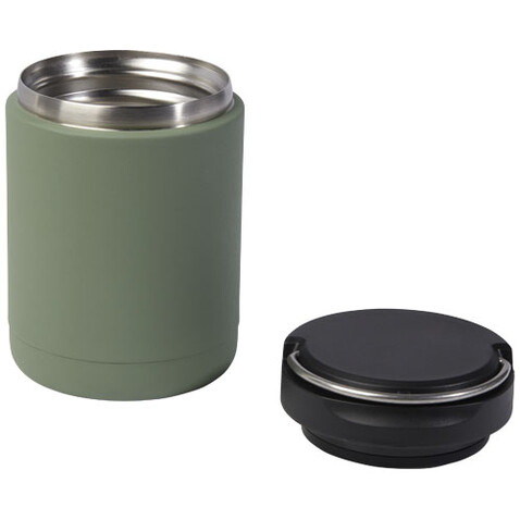 Doveron Lunchpot, isoliert aus recyceltem Edelstahl, 500 ml, heather grün bedrucken, Art.-Nr. 11334092