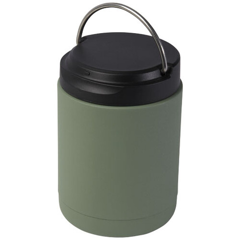 Doveron Lunchpot, isoliert aus recyceltem Edelstahl, 500 ml, heather grün bedrucken, Art.-Nr. 11334092