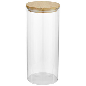 Boley 940 ml Glasbehälter für Lebensmittel, natural, transparent bedrucken, Art.-Nr. 11334106