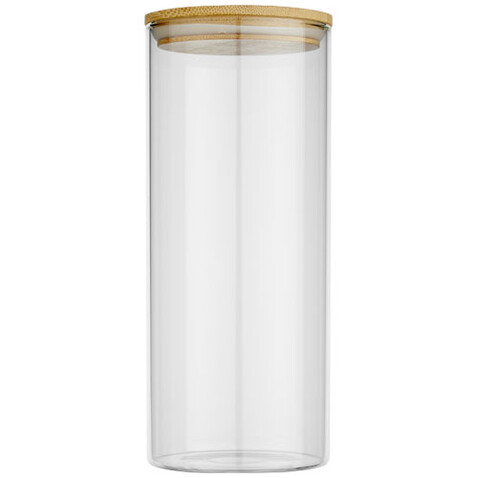 Boley 940 ml Glasbehälter für Lebensmittel, natural, transparent bedrucken, Art.-Nr. 11334106