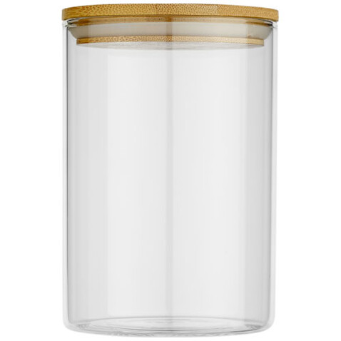 Boley 550 ml Glasbehälter für Lebensmittel, natural, transparent bedrucken, Art.-Nr. 11334206