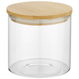 Boley 320 ml Glasbehälter für Lebensmittel, natural, transparent bedrucken, Art.-Nr. 11334306