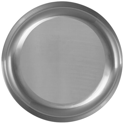 Gaudie Cocktailshaker aus recyceltem Edelstahl, silber bedrucken, Art.-Nr. 11334981