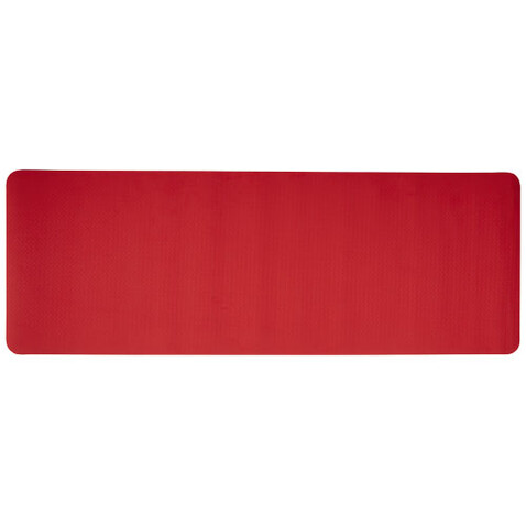 Virabha Yogamatte aus recyceltem TPE, rot bedrucken, Art.-Nr. 12703721