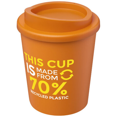 Americano® Espresso Eco 250 ml recycelter Isolierbecher, orange bedrucken, Art.-Nr. 21045431 Americano® Espresso Eco 250 ml recycelter Isolierbecher, orange bedrucken, Art.-Nr. 21045431
