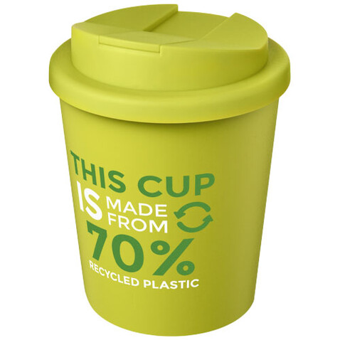 Americano® Espresso Eco 250 ml recycelter Isolierbecher mit auslaufsicherem Deckel, limone bedrucken, Art.-Nr. 21045563 Americano® Espresso Eco 250 ml recycelter Isolierbecher mit auslaufsicherem Deckel, limone bedrucken, Art.-Nr. 21045563