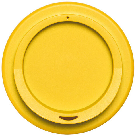 Brite-Americano® Eco Isolierbecher, 250 ml, gelb bedrucken, Art.-Nr. 21049611 Brite-Americano® Eco Isolierbecher, 250 ml, gelb bedrucken, Art.-Nr. 21049611