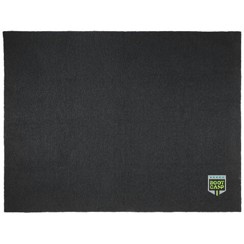 Suzy GRS Strickdecke, 150 x 120 cm, schwarz bedrucken, Art.-Nr. 11333690