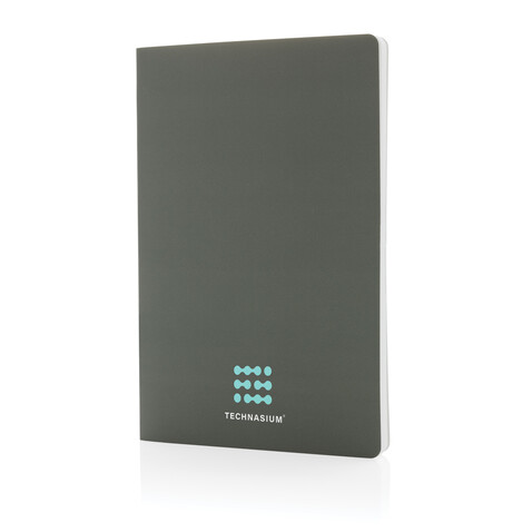 Impact Softcover A5 Notizbuch mit Steinpapier grün bedrucken, Art.-Nr. P774.217