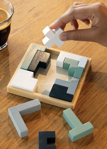 Cree Holz-Puzzle braun bedrucken, Art.-Nr. P940.289