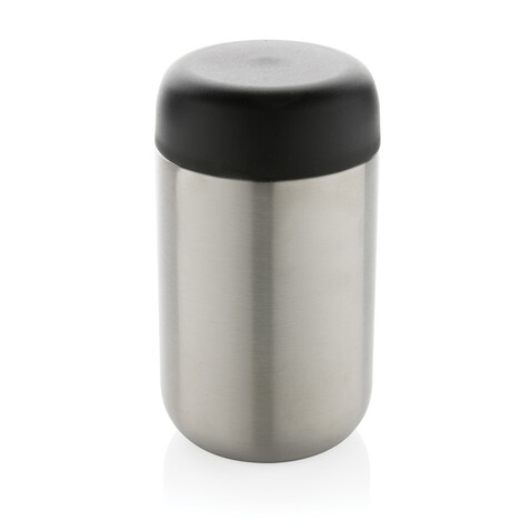 Brew Vakuumbecher aus RCS recyceltem Stainless-Steel silber bedrucken, Art.-Nr. P435.082