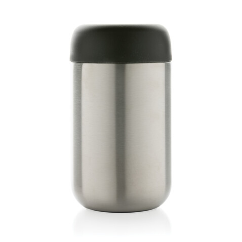 Brew Vakuumbecher aus RCS recyceltem Stainless-Steel silber bedrucken, Art.-Nr. P435.082