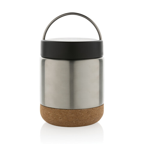 Savory Lebensmittelflasche aus RCS recycelt. Stainless-Steel silber bedrucken, Art.-Nr. P435.302