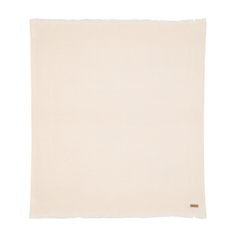 Ukiyo Aware™ Polylana® gewebte Decke 130x150cm off white bedrucken, Art.-Nr. P459.100