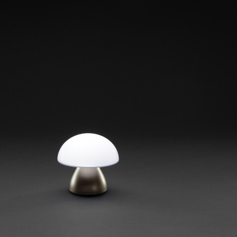 Luming wiederaufladbare USB-Tischlampe aus RCS Kunststoff Bronze bedrucken, Art.-Nr. P513.749