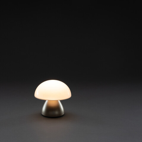 Luming wiederaufladbare USB-Tischlampe aus RCS Kunststoff Bronze bedrucken, Art.-Nr. P513.749