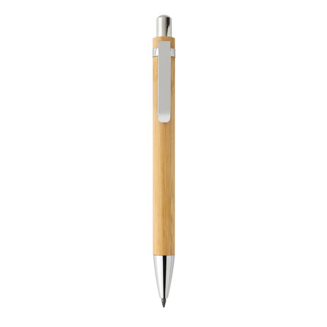 Pynn Bambus Infinity-Stift braun bedrucken, Art.-Nr. P611.009